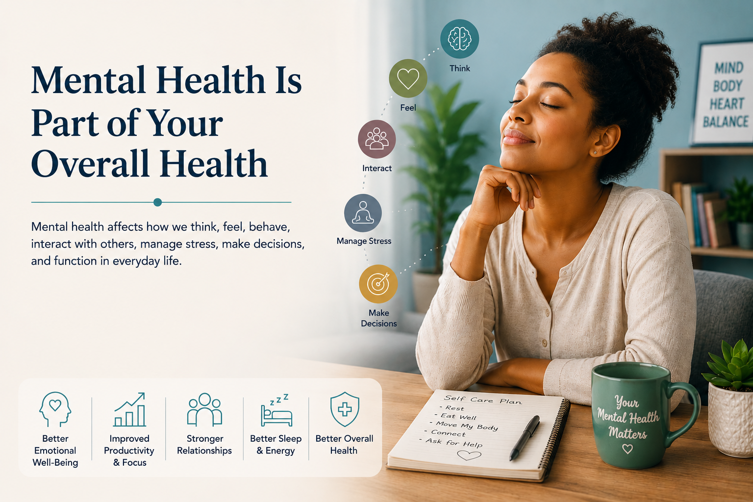 Mental Health Is Part of Your Overall Health
